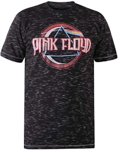 D555 Official Pink Floyd Crew Neck T-Shirt Black